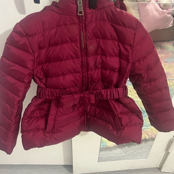 Burberry Kids Burgundy-Pinkish Puffer Jacket - Picture 2 of 8